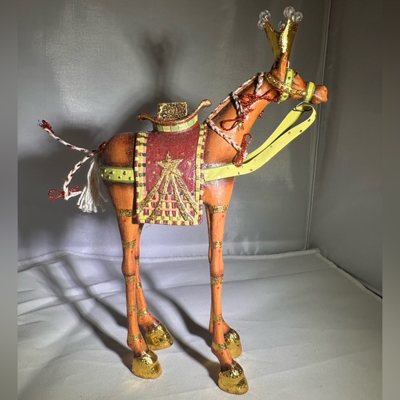 Patience Brewster Nativity, Christmas Mackenzie-Childs collection. Golda Horse - Picture 1 of 9
